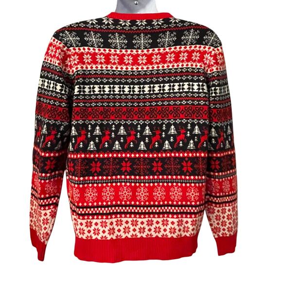 Off The Rack Home Alone MERRY CHRISTMAS YA FILTHY ANIMAL Ugly Sweater Size M - Picture 3 of 5